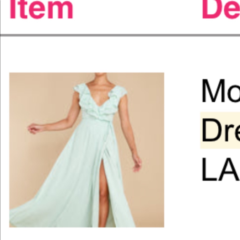 Shop Red Dress Moments Like This Green Maxi Dress- size Large